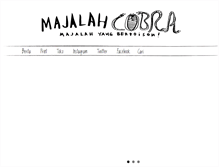 Tablet Screenshot of majalahcobra.com